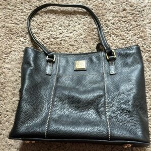 Dooney & Burke black purse - used